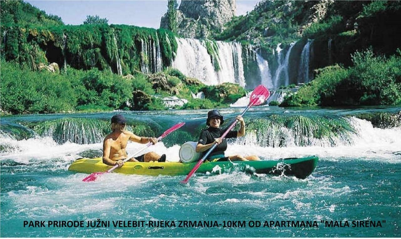 Apartmani Mala Sirena Maslenica Exterior photo